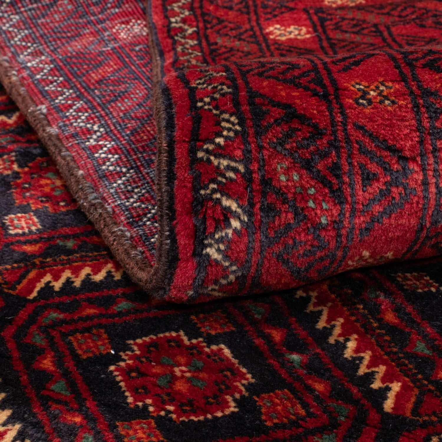 Tapis Belutsch - 193 x 111 cm - rouge
