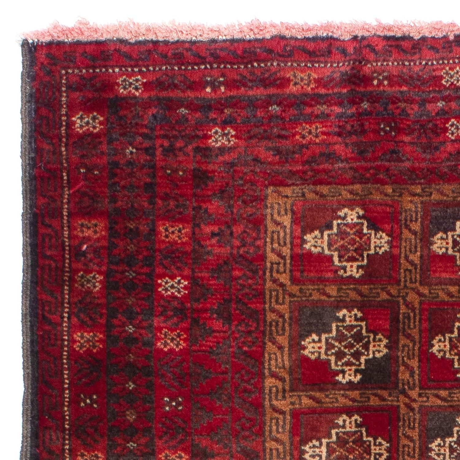 Tapis Belutsch - 150 x 97 cm - rouge foncé