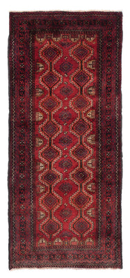 Tapis de couloir Tapis Belutsch - 164 x 80 cm - rouge foncé