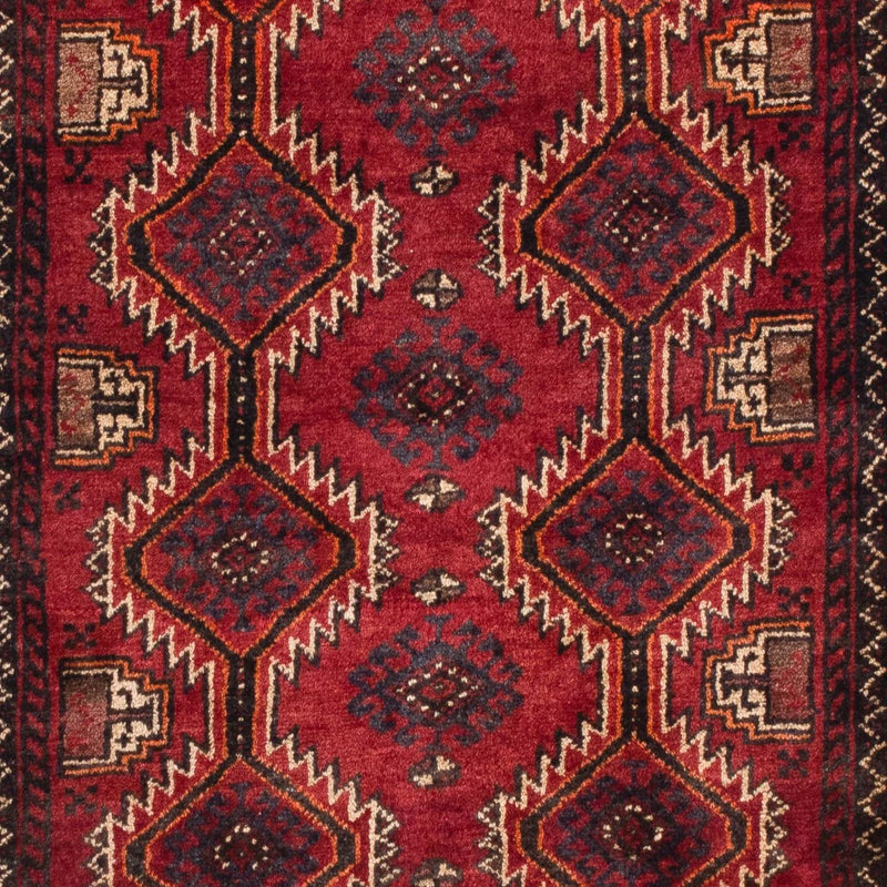 Tapis de couloir Tapis Belutsch - 164 x 80 cm - rouge foncé