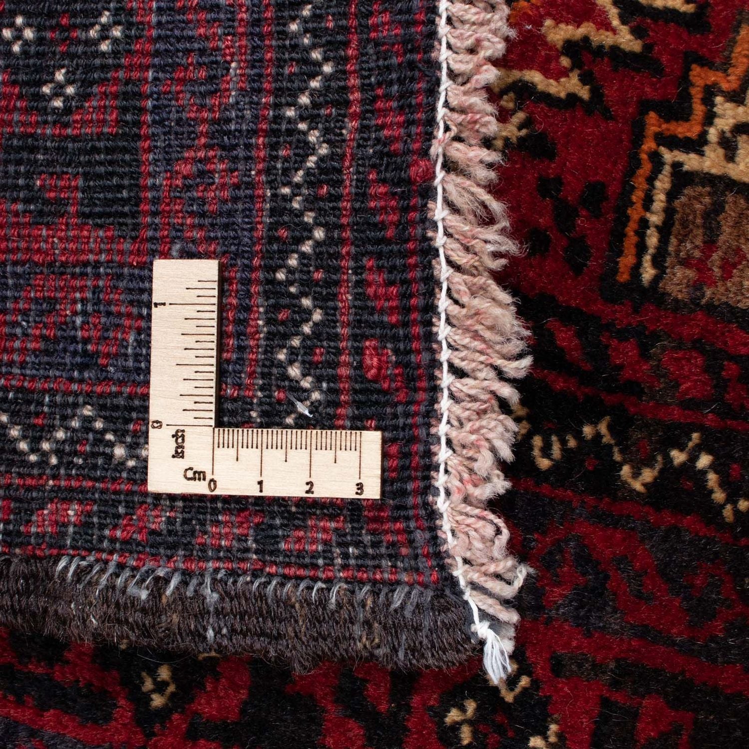 Tapis de couloir Tapis Belutsch - 164 x 80 cm - rouge foncé