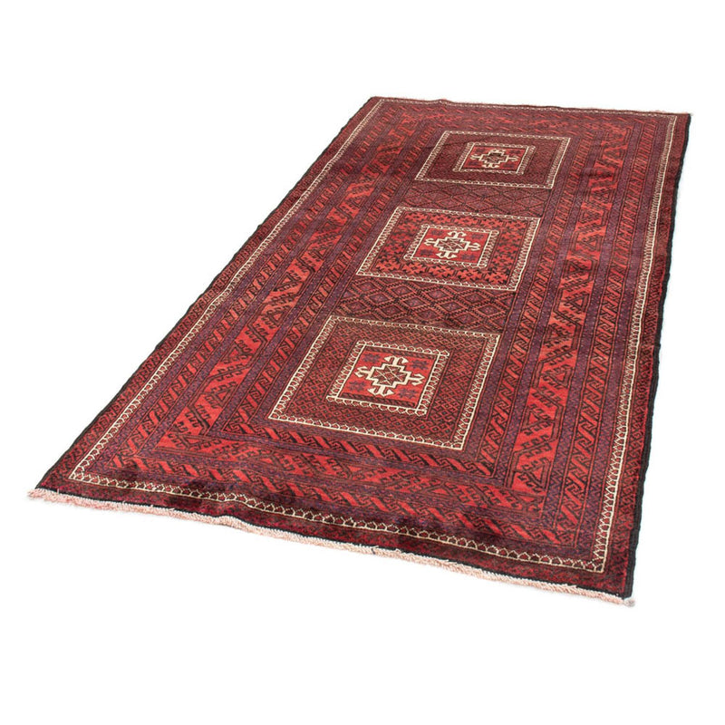 Tapis de couloir Tapis Belutsch - 202 x 108 cm - rouge