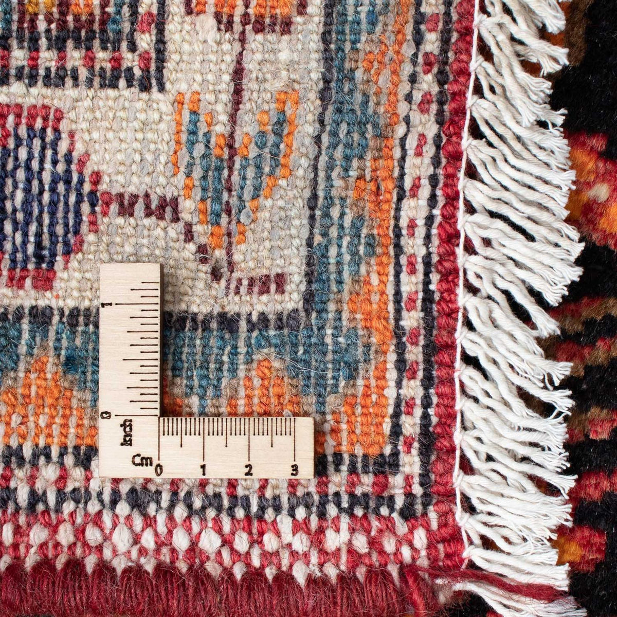 Tapis persan - Nomadic - 142 x 90 cm - rouge clair