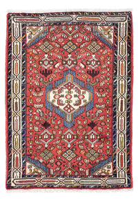 Tapis persan - Nomadic - 120 x 83 cm - rouge