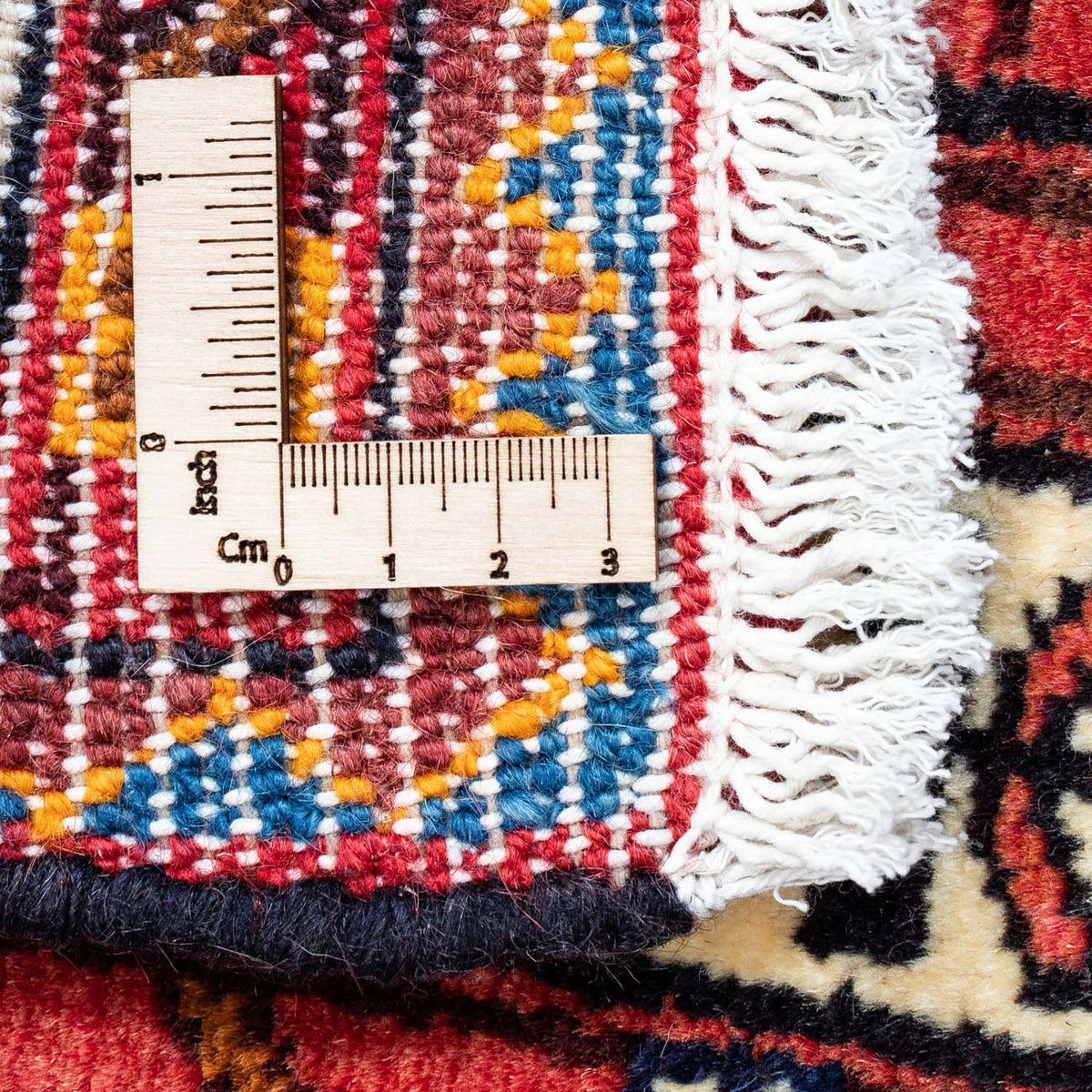 Tapis persan - Nomadic - 122 x 80 cm - rouge clair