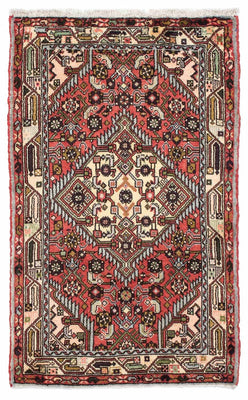 Tapis persan - Nomadic - 123 x 77 cm - rouge clair