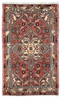 Tapis persan - Nomadic - 123 x 77 cm - rouge clair