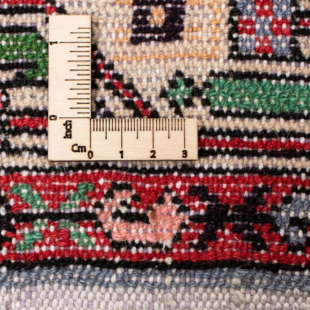 Tapis persan - Nomadic - 123 x 77 cm - rouge clair