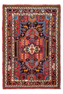 Tapis persan - Nomadic - 120 x 80 cm - rouge