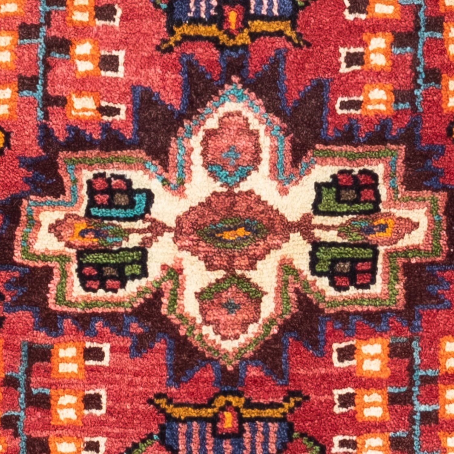 Tapis persan - Nomadic - 120 x 80 cm - rouge