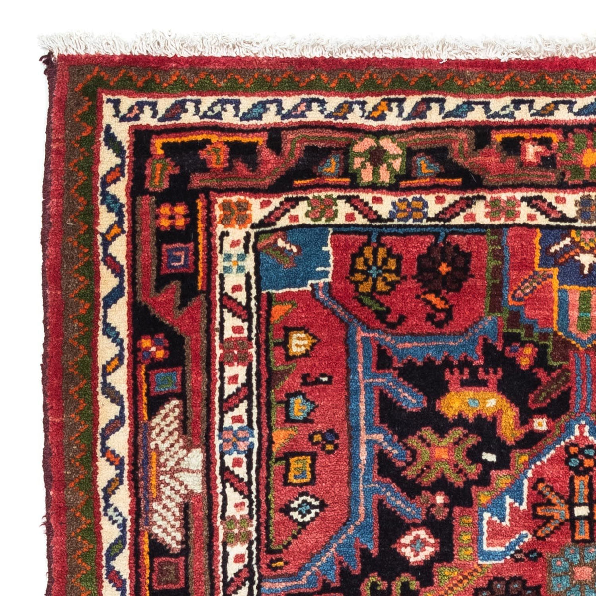 Tapis persan - Nomadic - 120 x 80 cm - rouge