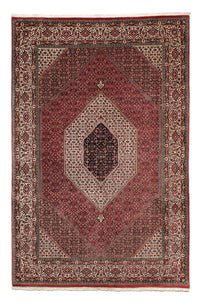Tapis persan - Bidjar - 303 x 203 cm - rouge