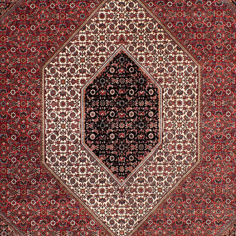 Tapis persan - Bidjar - 303 x 203 cm - rouge
