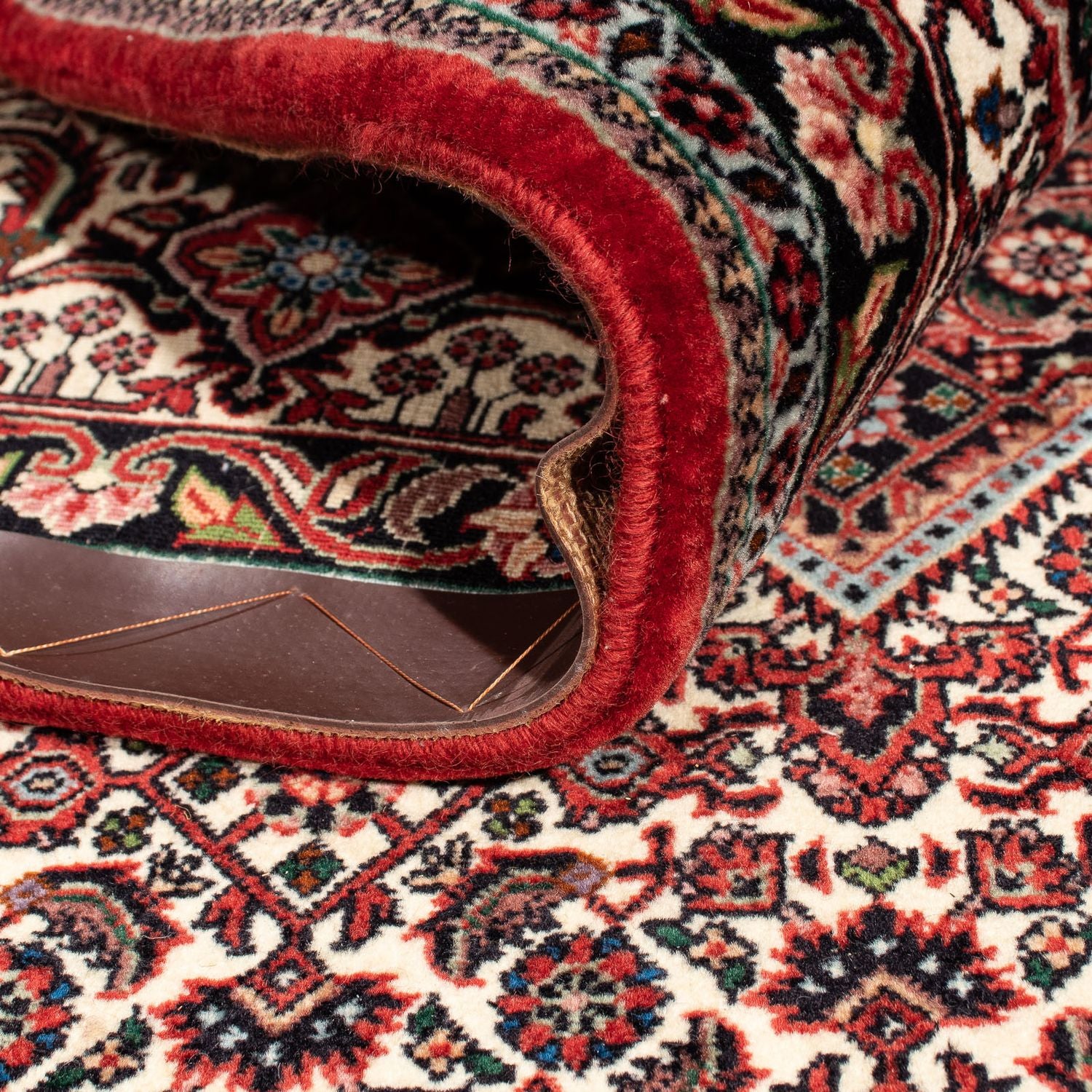 Tapis persan - Bidjar - 303 x 203 cm - rouge
