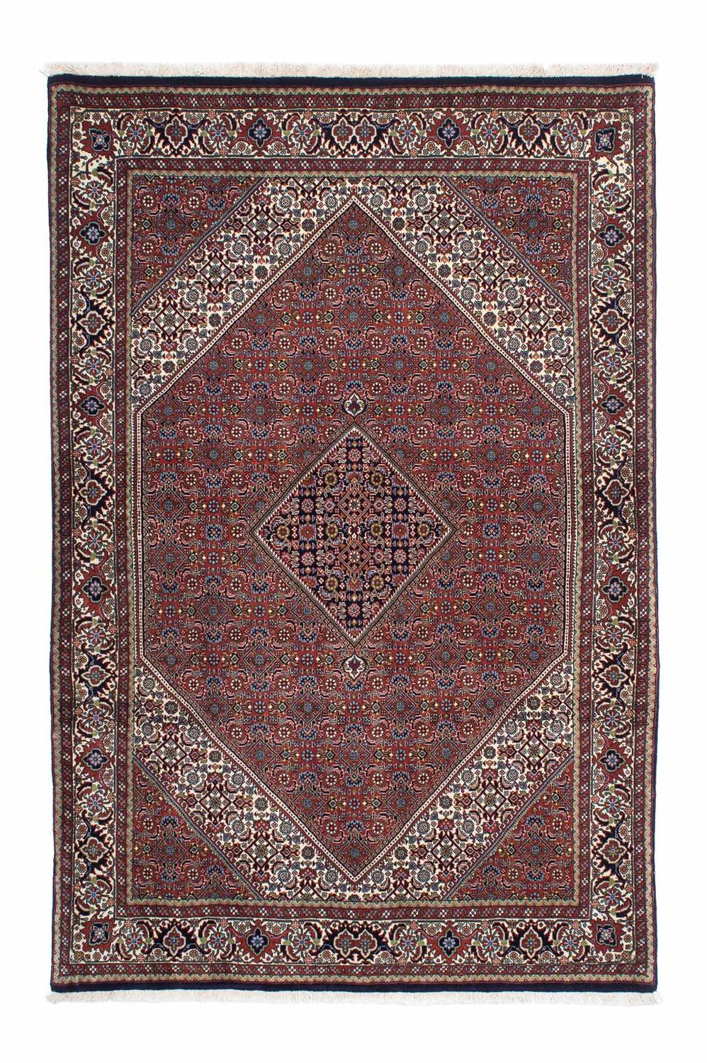 Tapis persan - Bidjar - 198 x 137 cm - multicolore