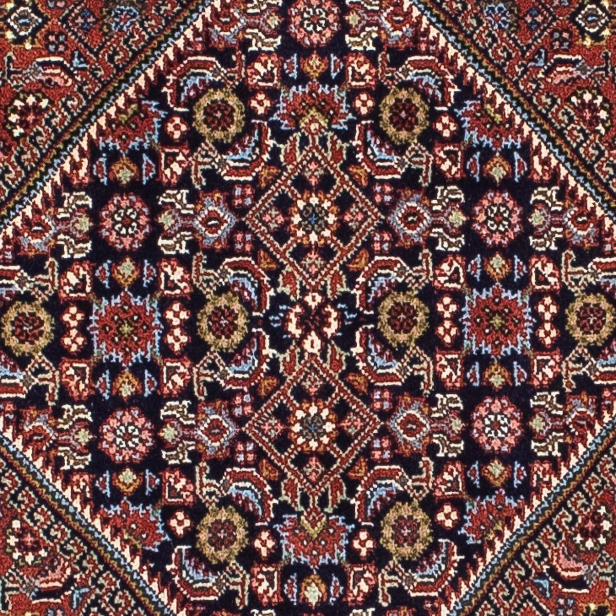 Tapis persan - Bidjar - 198 x 137 cm - multicolore