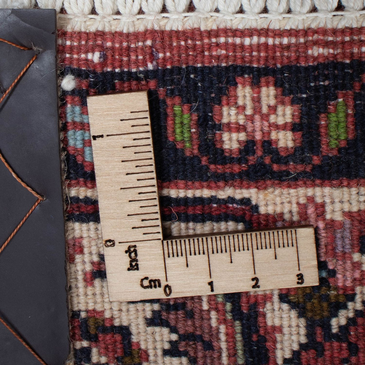 Tapis de couloir Tapis persan - Bidjar - 290 x 84 cm - rouge clair