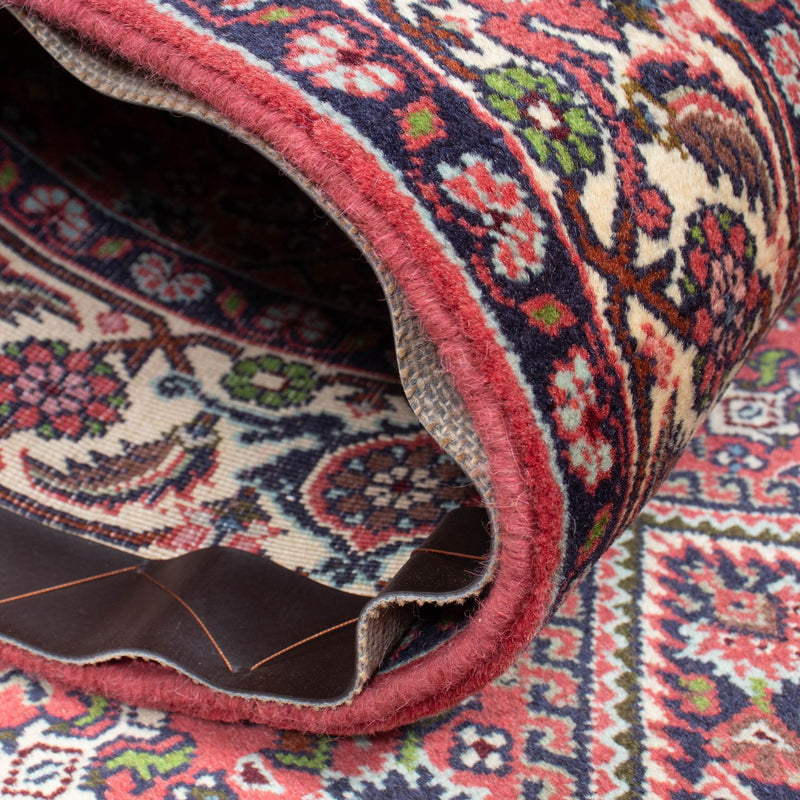 Tapis de couloir Tapis persan - Bidjar - 290 x 82 cm - rouge clair