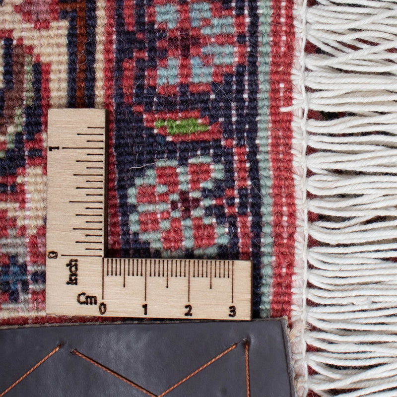 Tapis de couloir Tapis persan - Bidjar - 290 x 82 cm - rouge clair