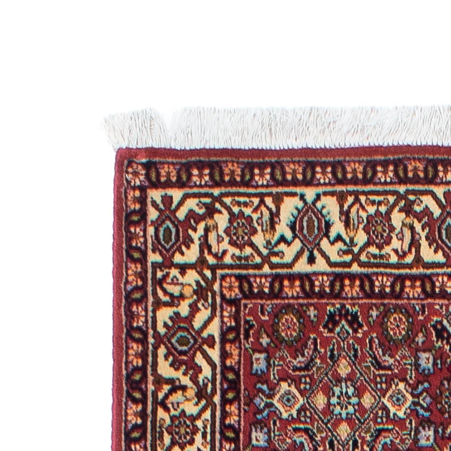 Tapis de couloir Tapis persan - Bidjar - 293 x 73 cm - rouge clair
