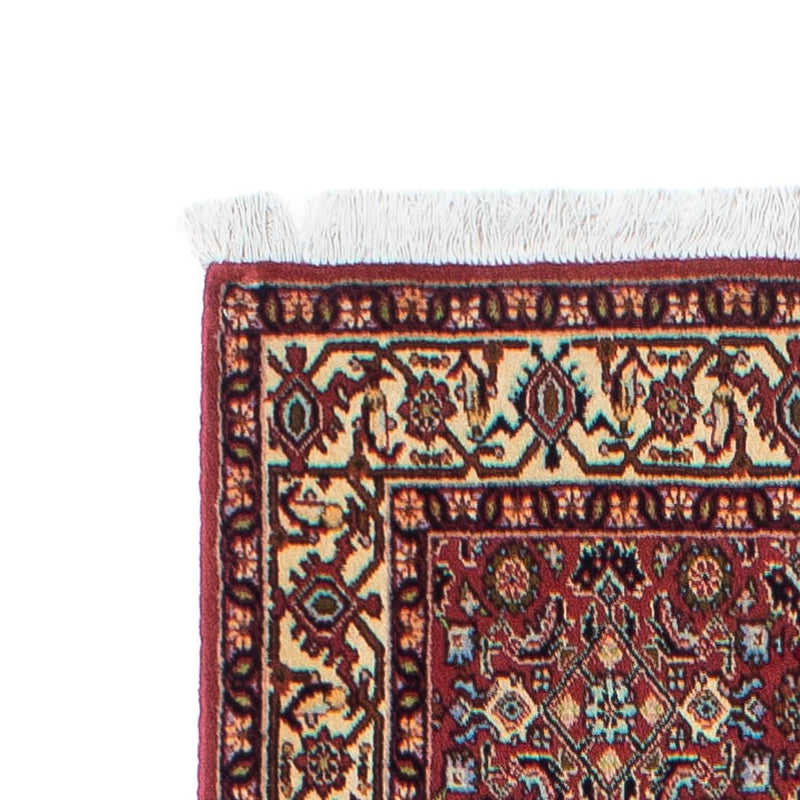 Tapis de couloir Tapis persan - Bidjar - 293 x 73 cm - rouge clair