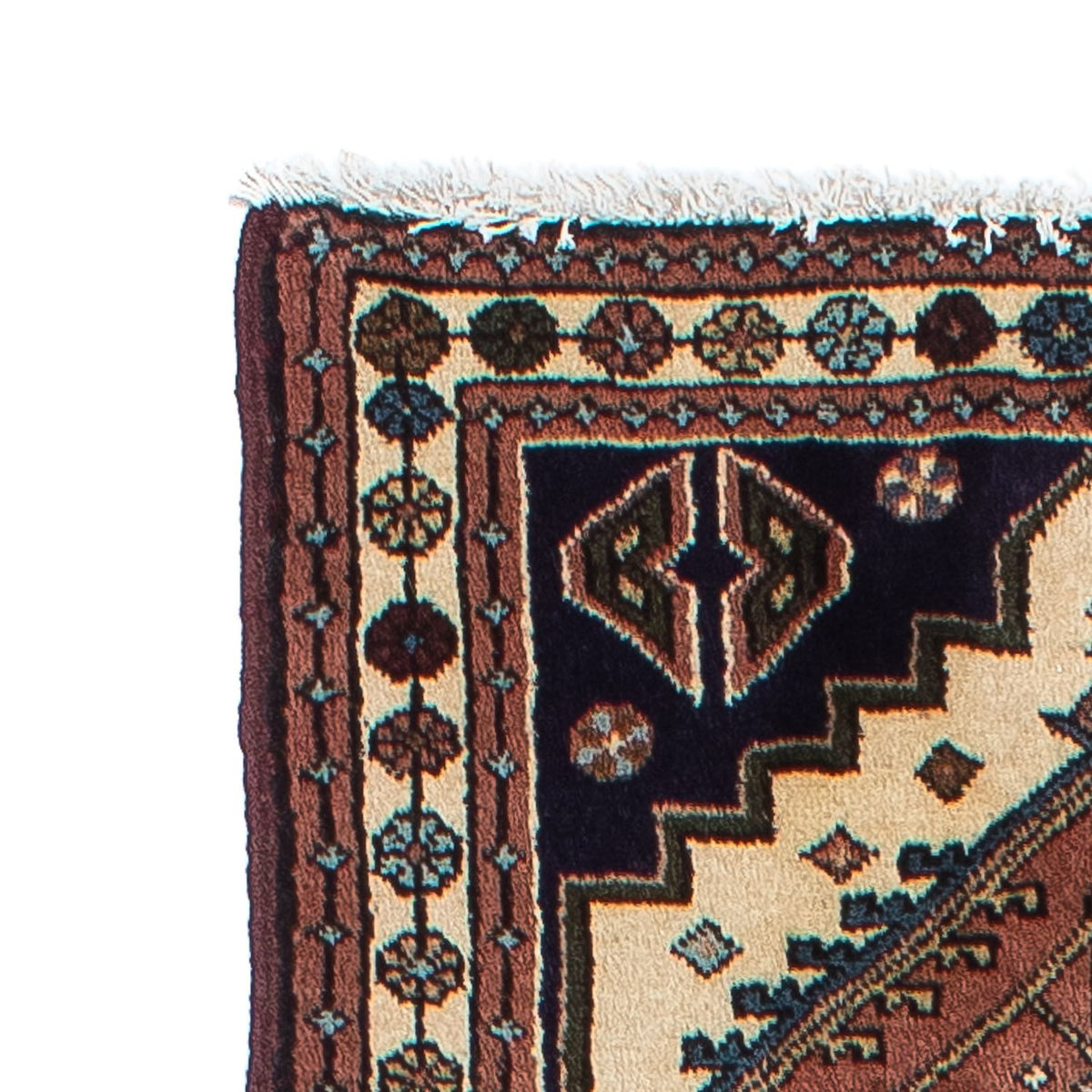 Tapis de couloir Tapis persan - Nomadic - 275 x 67 cm - beige