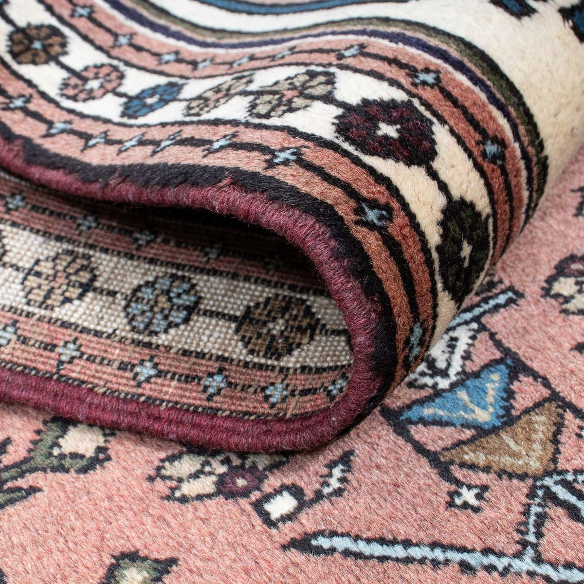 Tapis de couloir Tapis persan - Nomadic - 275 x 67 cm - beige