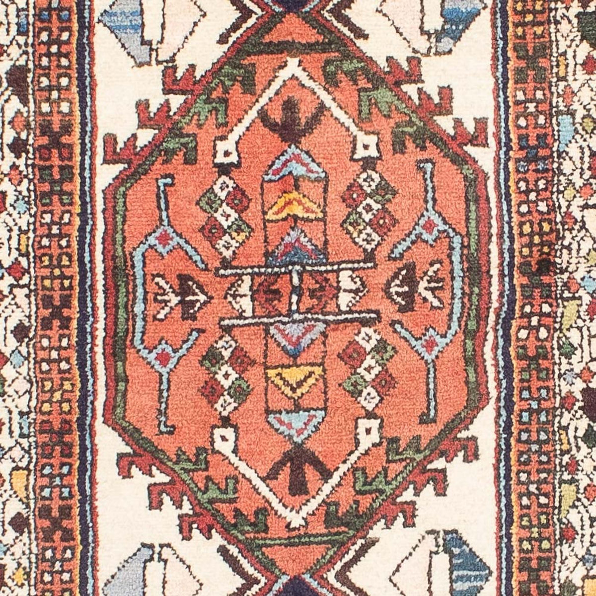 Tapis de couloir Tapis persan - Nomadic - 292 x 68 cm - beige