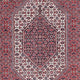 Tapis persan - Bidjar - 204 x 131 cm - rouge clair