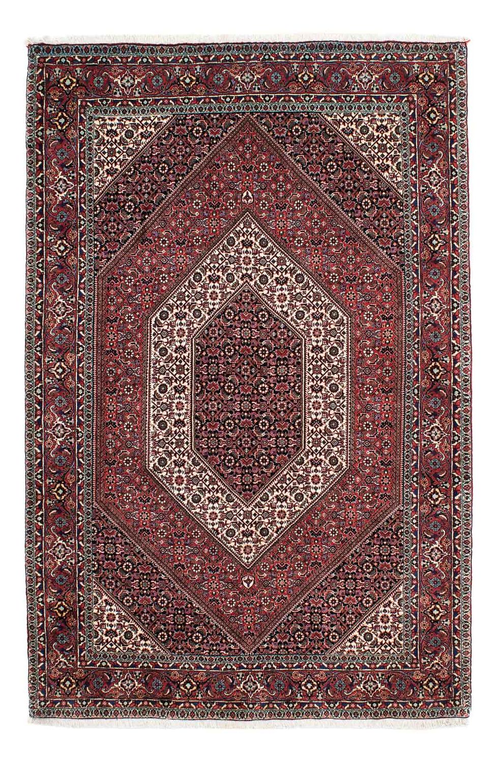 Tapis persan - Bidjar - 205 x 134 cm - multicolore