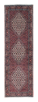 Tapis de couloir Tapis persan - Bidjar - 212 x 73 cm - rouge