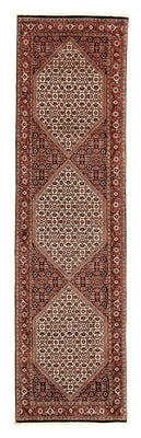 Tapis de couloir Tapis persan - Bidjar - 308 x 83 cm - multicolore