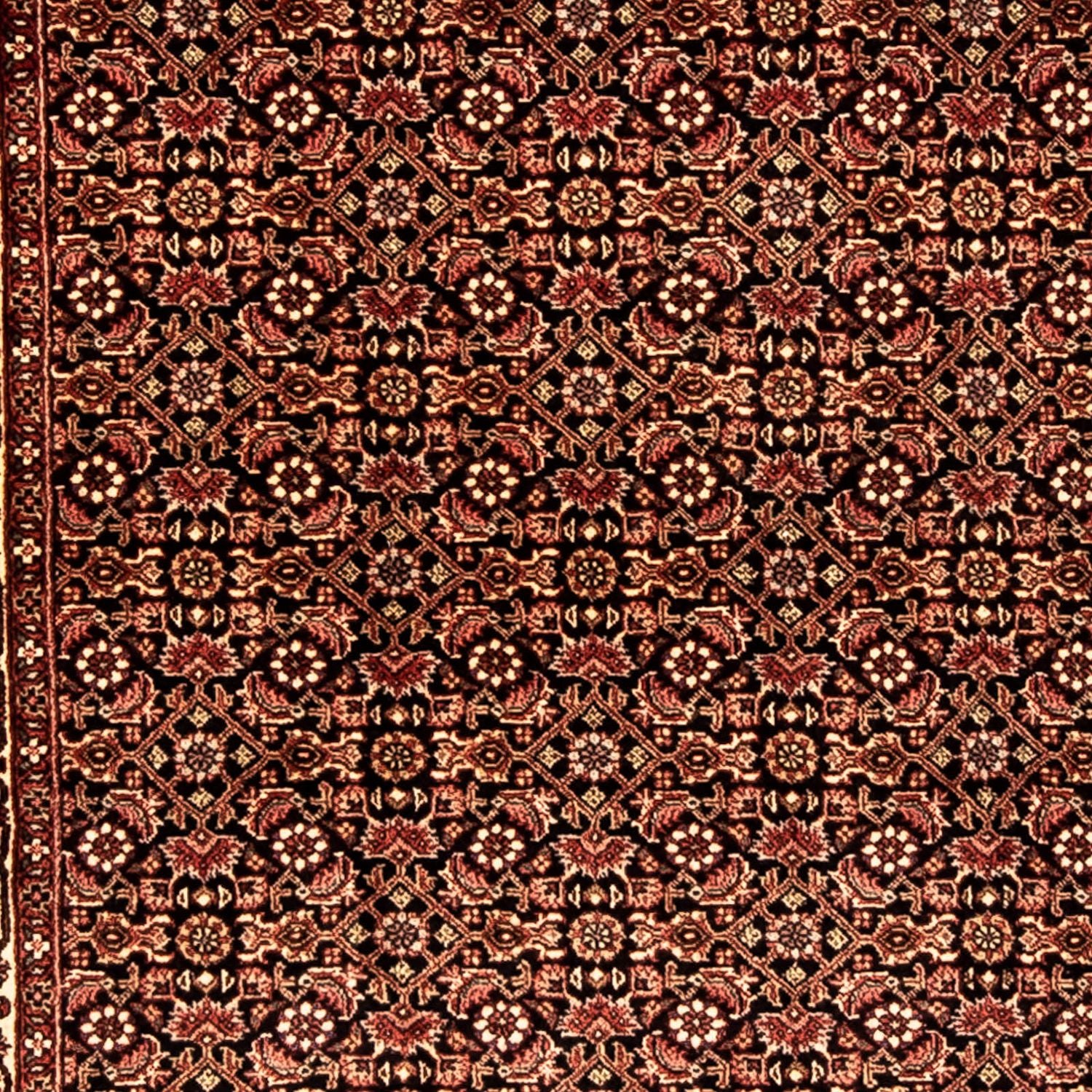 Tapis de couloir Tapis persan - Bidjar - 297 x 83 cm - multicolore