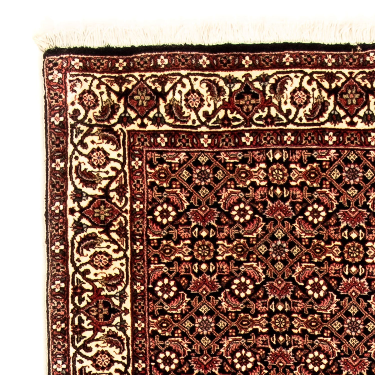 Tapis de couloir Tapis persan - Bidjar - 297 x 83 cm - multicolore