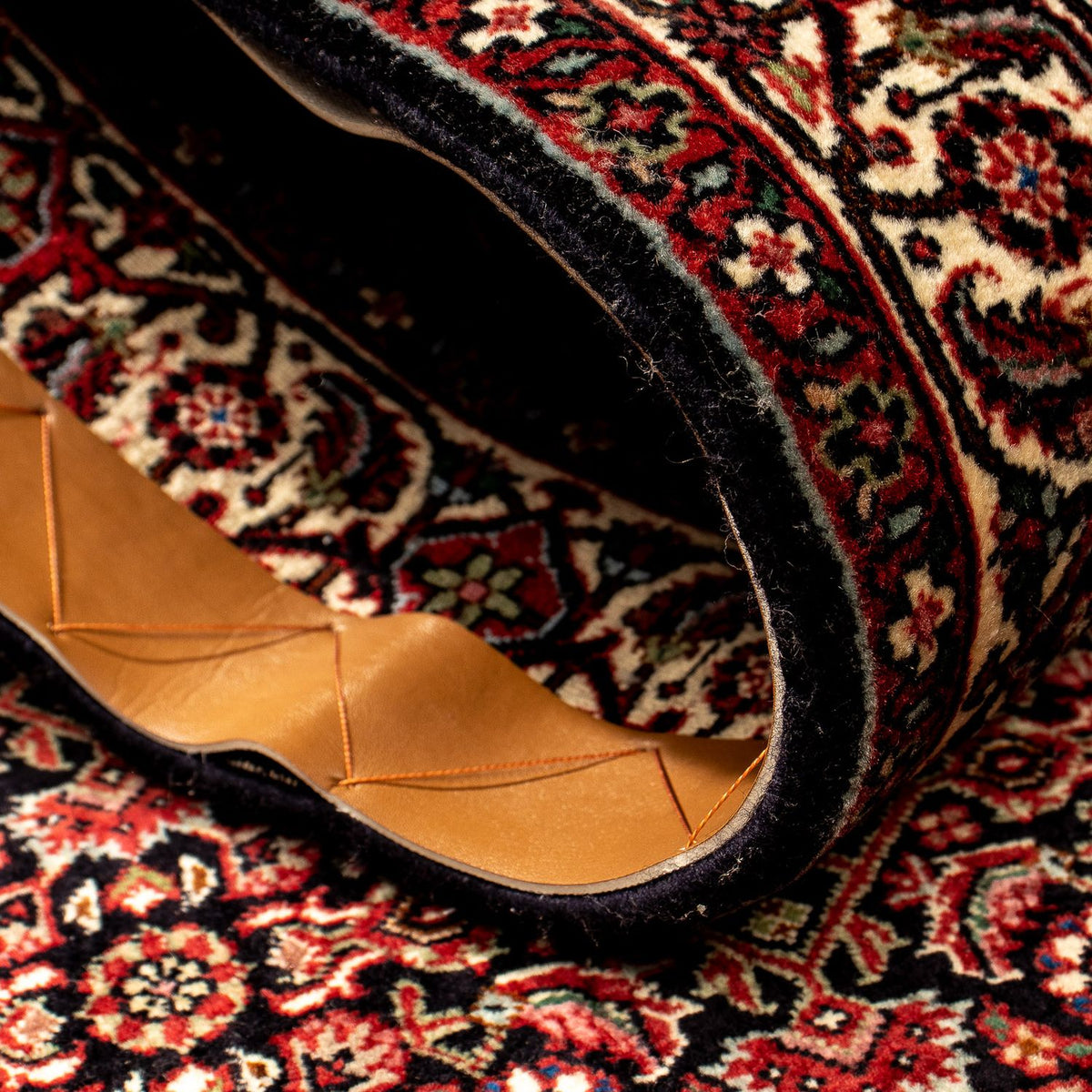 Tapis de couloir Tapis persan - Bidjar - 297 x 83 cm - multicolore