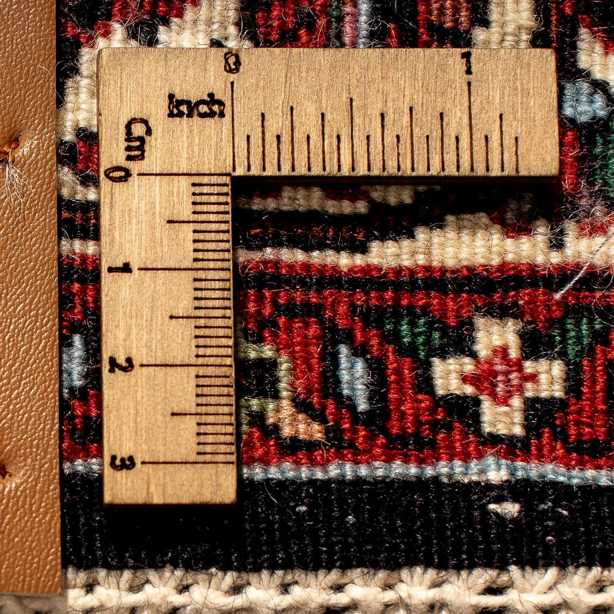 Tapis de couloir Tapis persan - Bidjar - 297 x 83 cm - multicolore