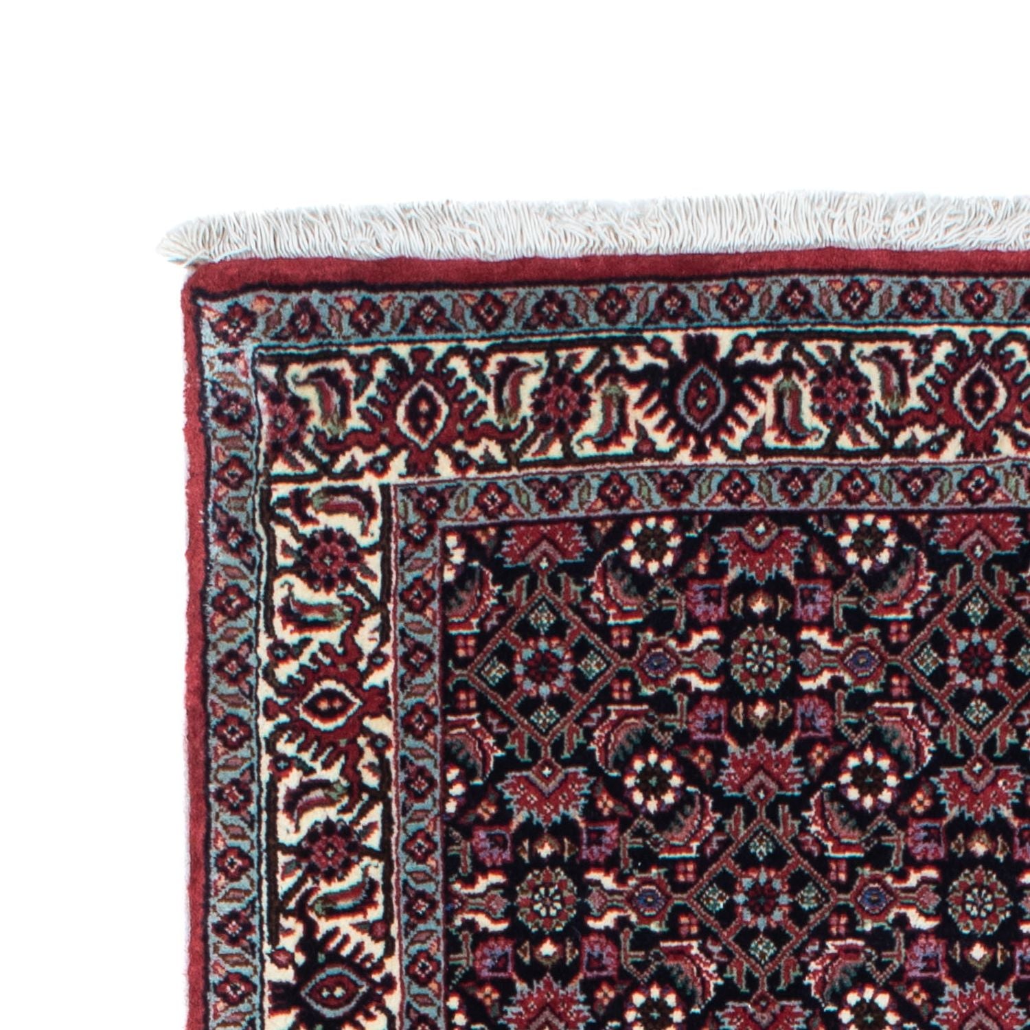 Tapis de couloir Tapis persan - Bidjar - 200 x 74 cm - bleu foncé