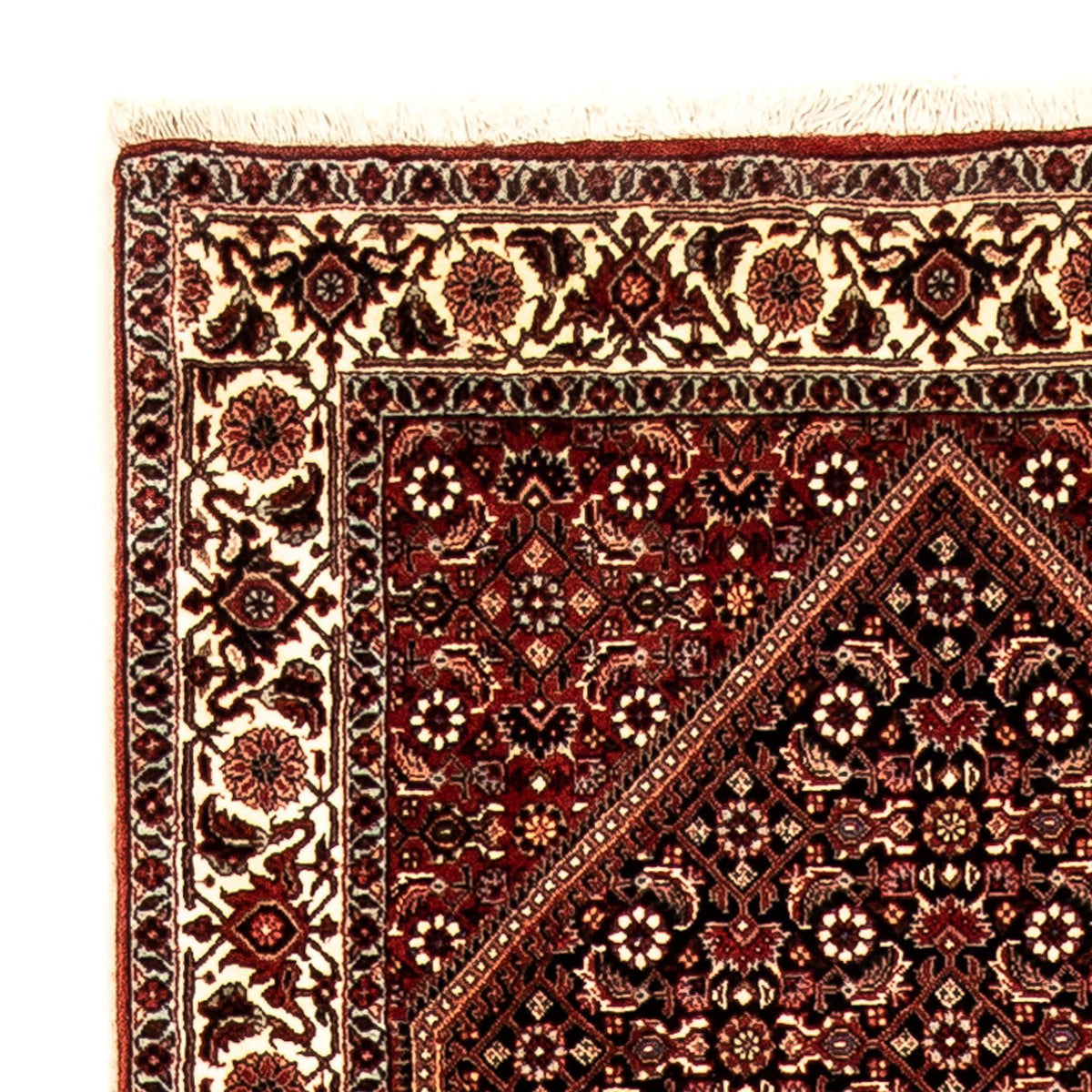 Tapis de couloir Tapis persan - Bidjar - 313 x 81 cm - multicolore