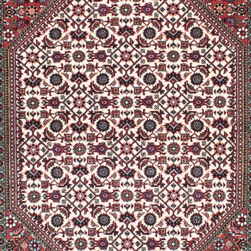 Tapis de couloir Tapis persan - Bidjar - 305 x 84 cm - beige