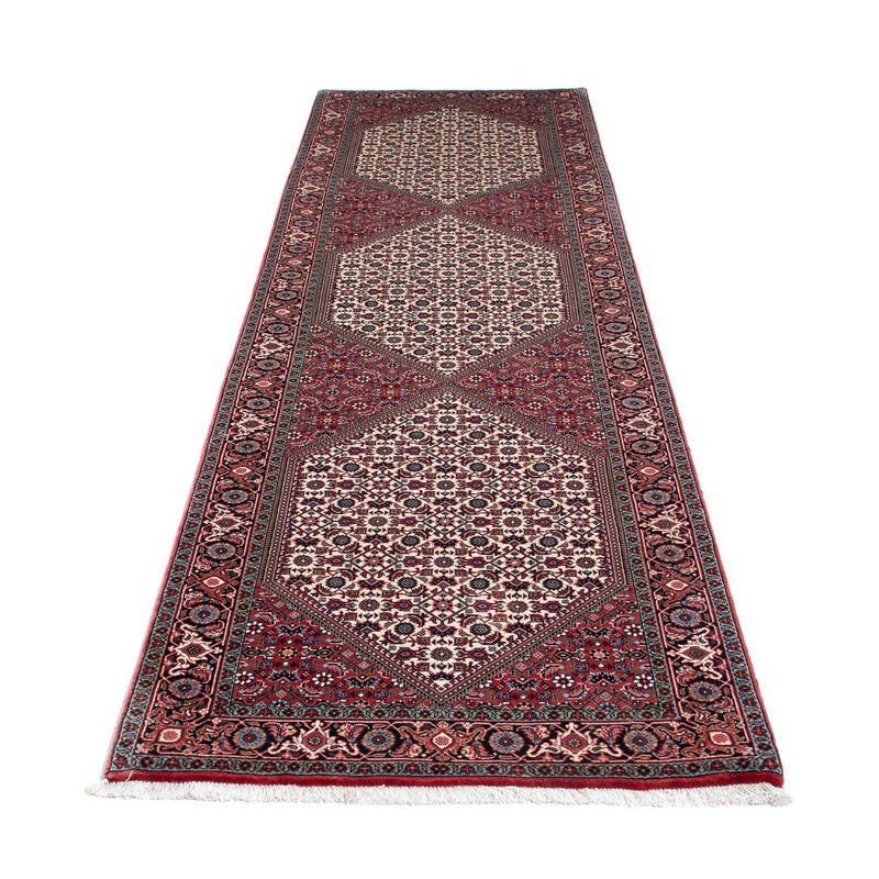 Tapis de couloir Tapis persan - Bidjar - 305 x 84 cm - beige