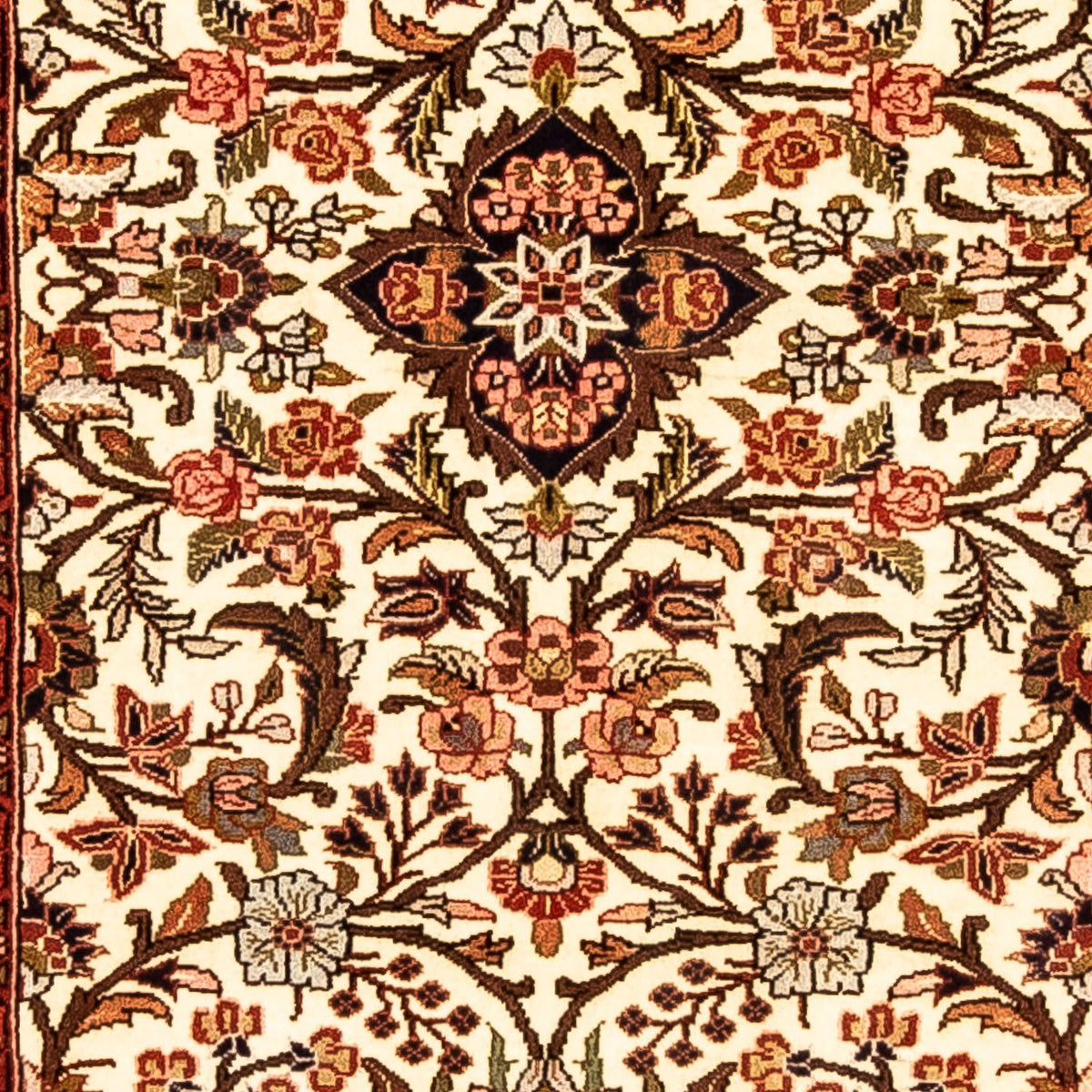 Tapis de couloir Tapis persan - Bidjar - 290 x 78 cm - beige