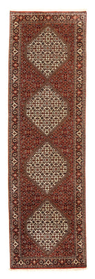 Tapis de couloir Tapis persan - Bidjar - 289 x 86 cm - multicolore