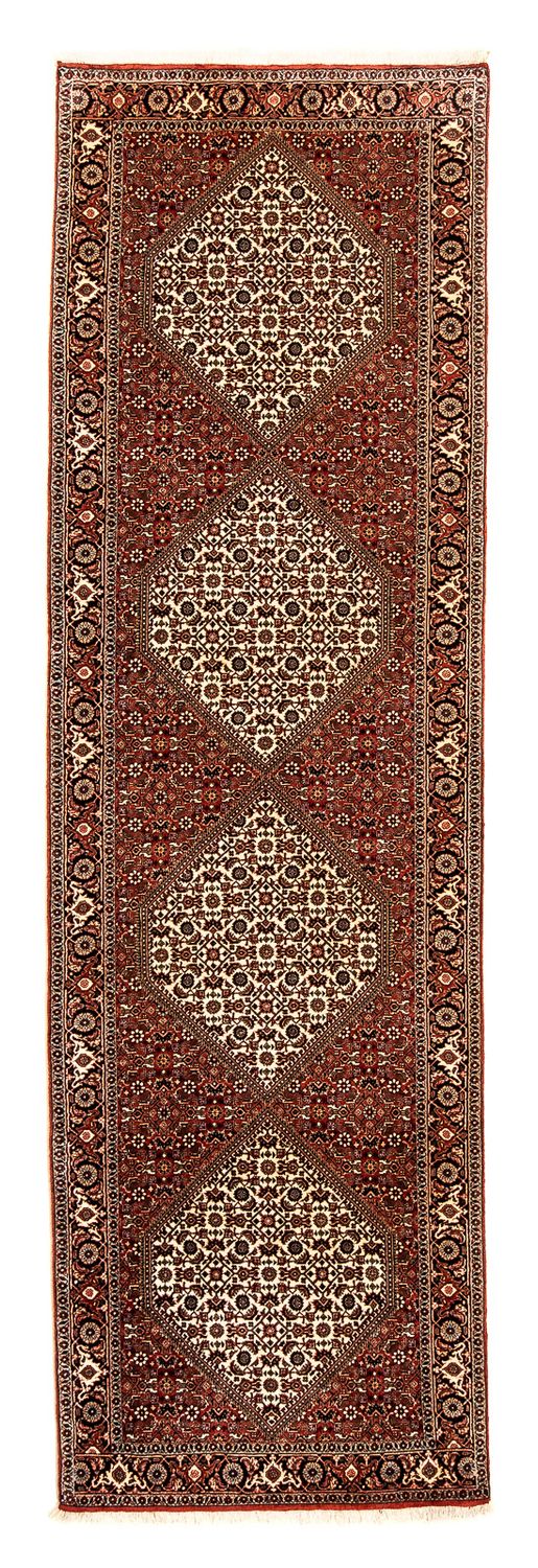 Tapis de couloir Tapis persan - Bidjar - 289 x 86 cm - multicolore