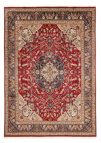 Tapis persan - Tabriz - Royal - 400 x 297 cm - rouge foncé