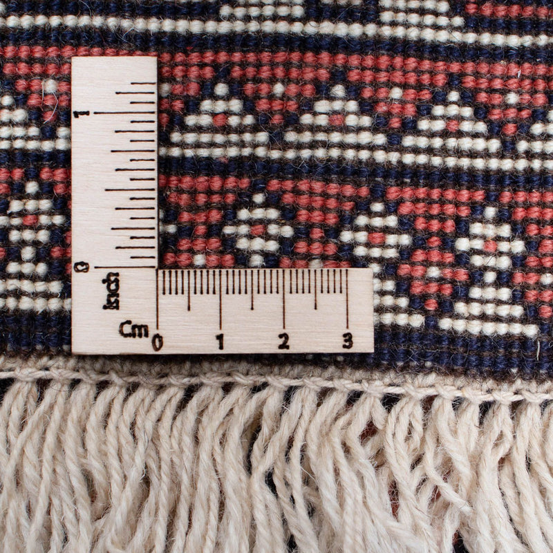 Tapis persan - Nomadic - 144 x 100 cm - bleu foncé