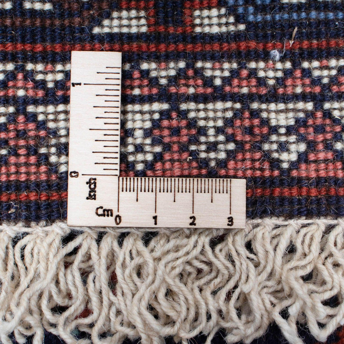 Tapis persan - Nomadic - 155 x 103 cm - bleu foncé