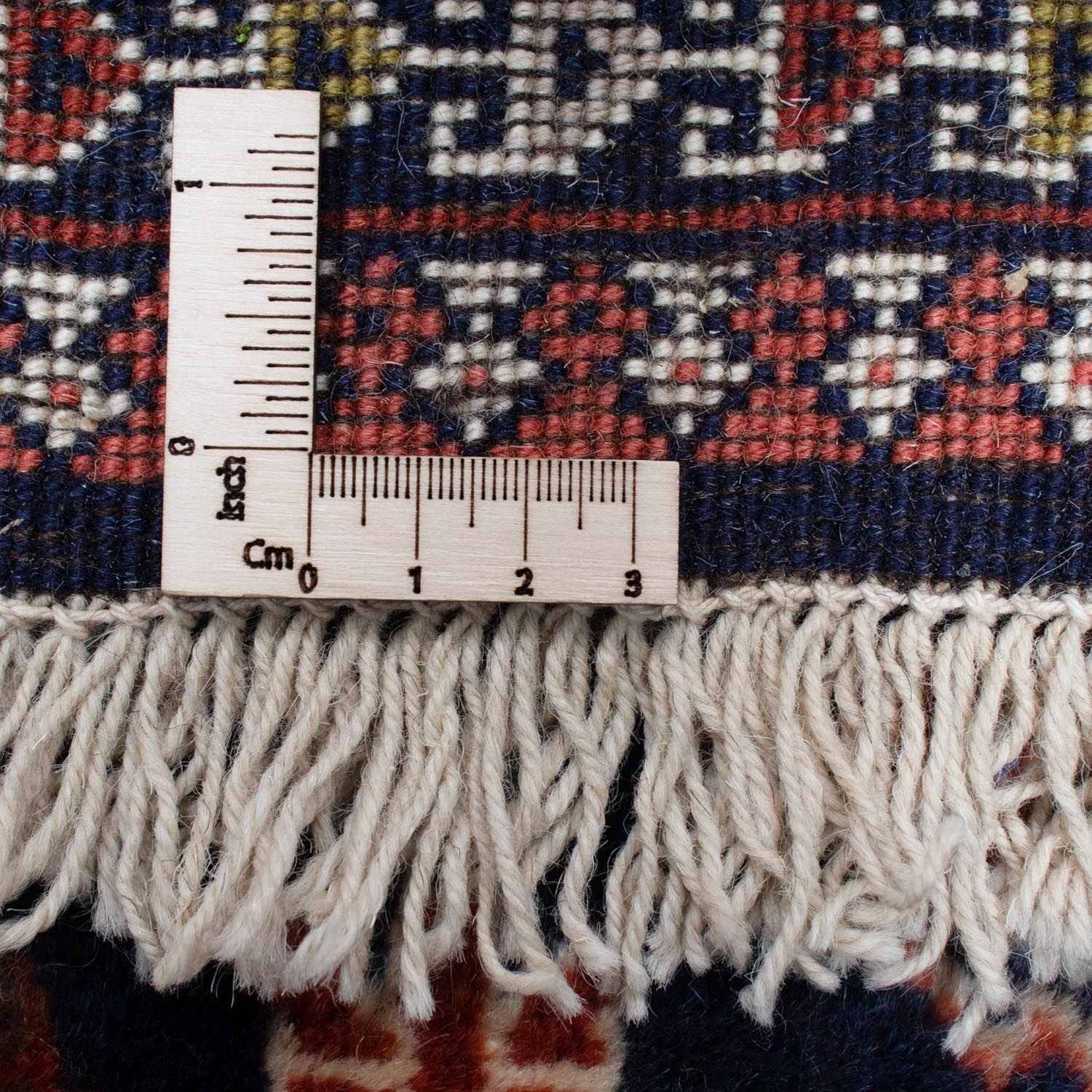 Tapis persan - Nomadic - 160 x 100 cm - bleu foncé