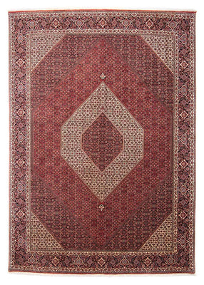 Tapis persan - Bidjar - 350 x 254 cm - rouge