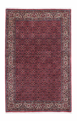 Tapis persan - Bidjar - 207 x 132 cm - rouge clair