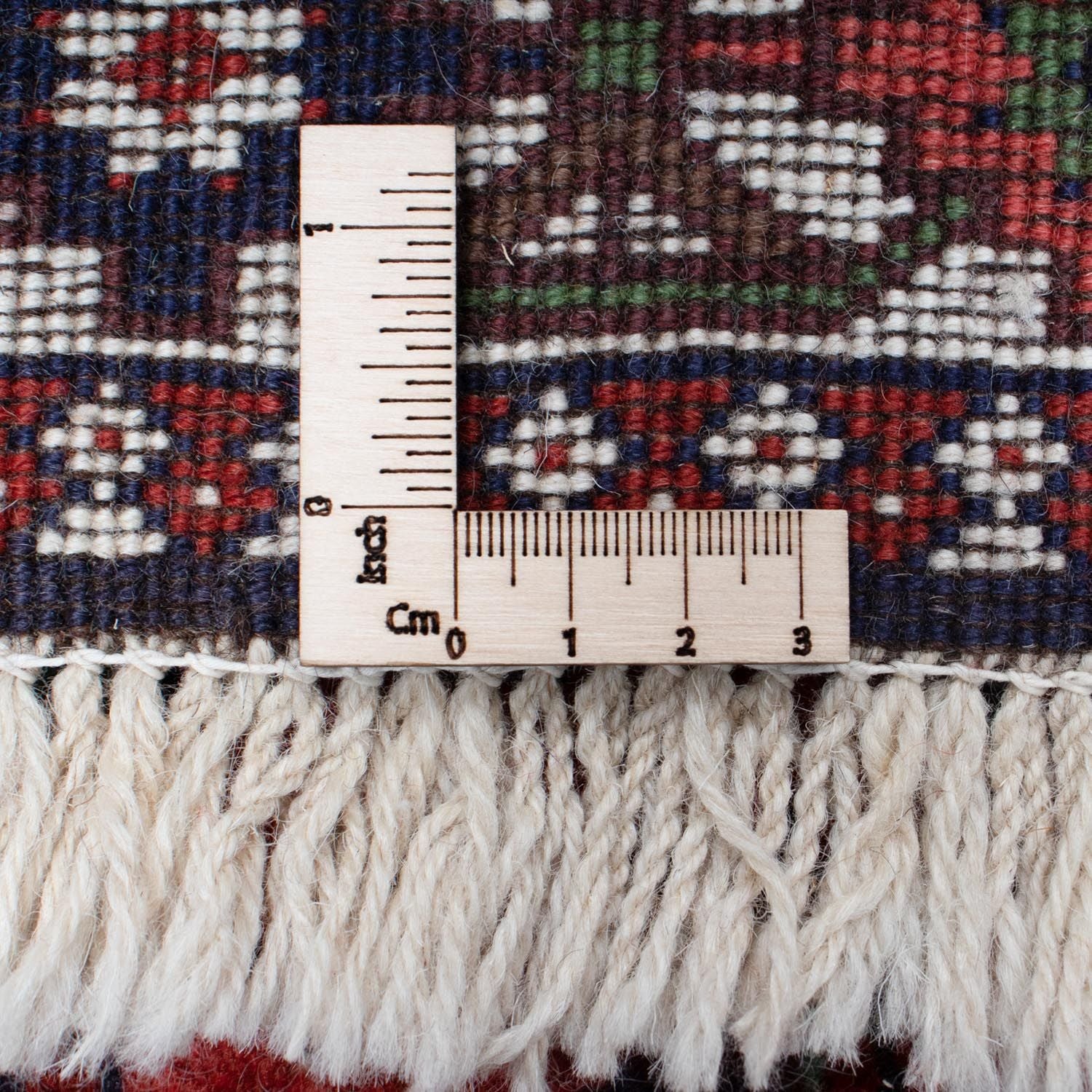 Tapis de couloir Tapis persan - Nomadic - 217 x 83 cm - rouge